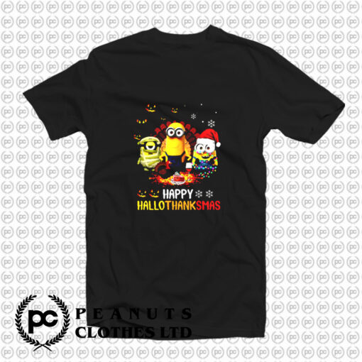 Minions Halloween Christmas T Shirt