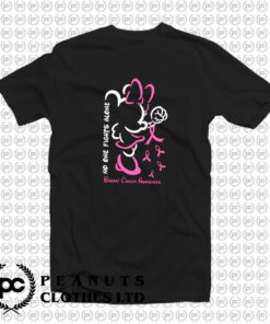 Minnie Breast Cancer Awareness T Shirt