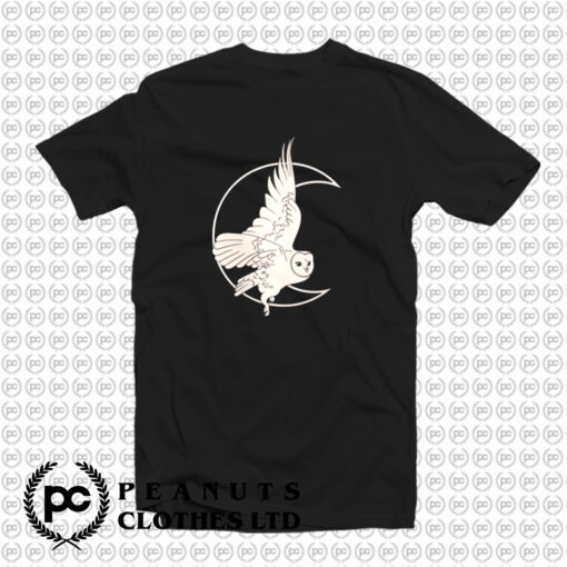 Moon Witch Barn Owl T Shirt