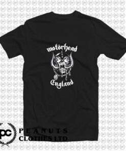 Motorhead England Snaggletooth T Shirt