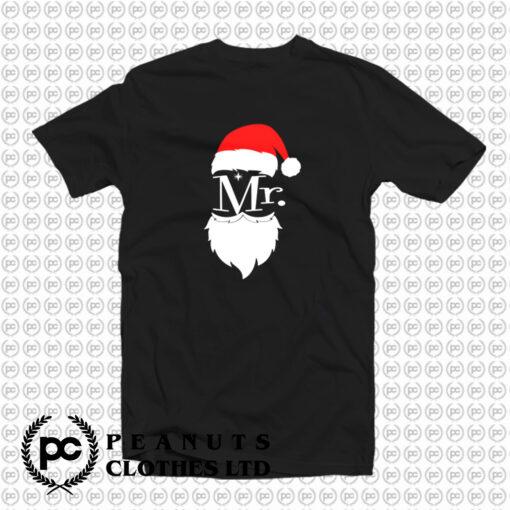 Mr And Mrs Claus Couples T Shirt