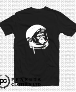 Nasa Monkey Smoking Astronaut Space T Shirt