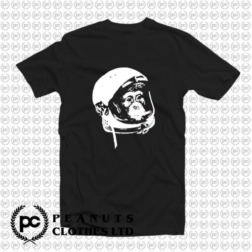 Nasa Monkey Smoking Astronaut Space T Shirt