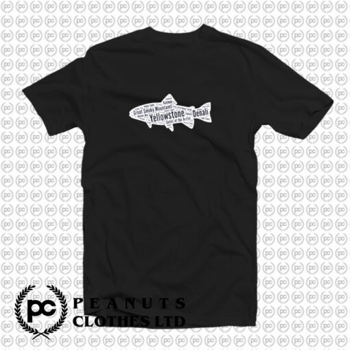 National Park Fish T Shirt