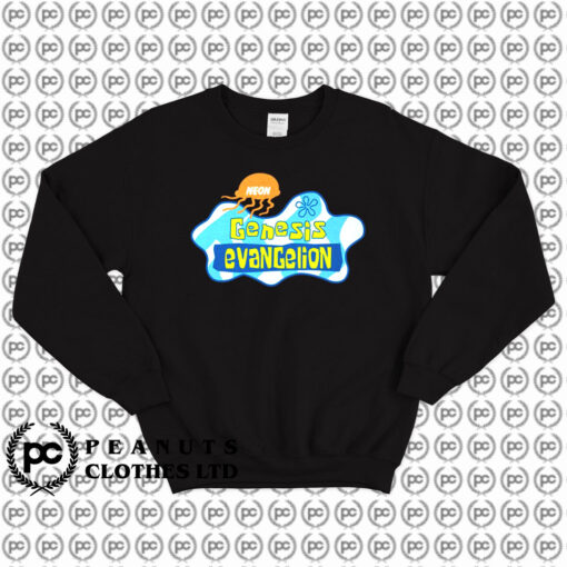 Neon Genesis Evangelion Spongebob Sweatshirt