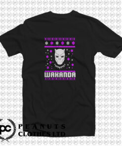 New Black Panther Wakanda Christmas T Shirt