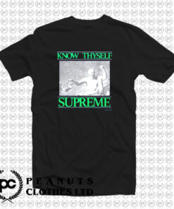 New Supreme Know Thyself T Shirt