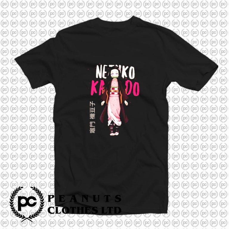 Nezuko Kamado Demon Slayer Kimetsu no Yaiba T-Shirt - Peanutsclothes.com