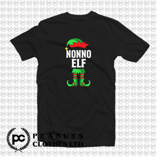 Nonno Elf Costume Christmas T Shirt