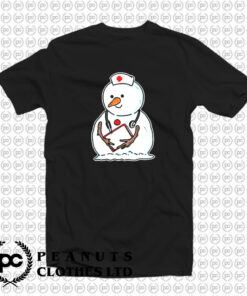 Nurse Snowman T Shirt