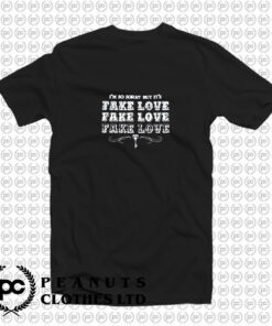 Official BTS Fake Love Album T Shirt