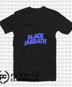 Official Black Sabbath Purple Logo T Shirt