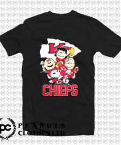 Official Kansas City Chiefs Peanuts T Shirt