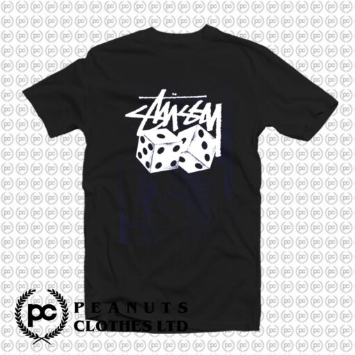 Official Stussy Pair Of Dice T Shirt