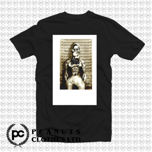 POPEYE TATTOO MUGSHOT POSTER T Shirt