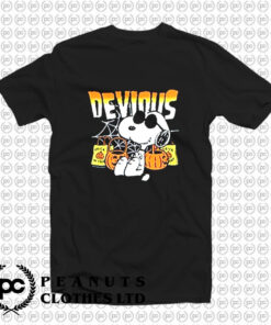 Peanuts Snoopy Devious Halloween T Shirt