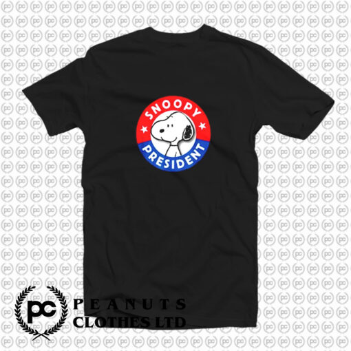 Peanuts Snoopy For President T Shirt