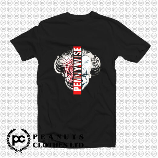 Pennywise Chapter Two Split Face T Shirt