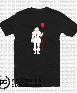 Pennywise With Balloon Halloween T Shirt