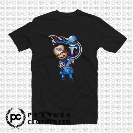 Pennywise hugging Tennessee Titans T Shirt