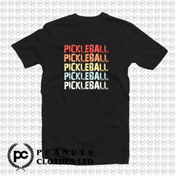 Pickleball Retro T Shirt