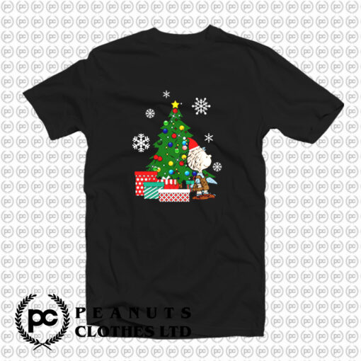 Pig Pen Peanuts Around The Christmas Tree T Shirt