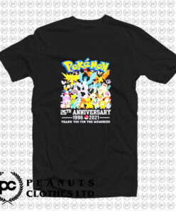 Pokemon 25th Anniversary 1996 2021 T Shirt