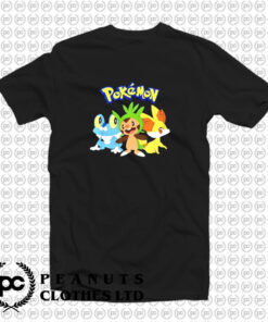 Pokemon Fennekin Chespin Froakie T Shirt