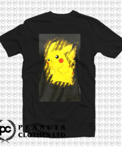 Pokemon Pikachu Brushy Graphic T Shirt