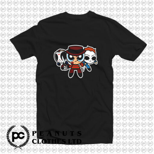 Power Puff Serial Killers Halloween T Shirt