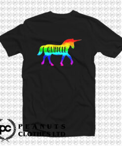 Proud Guncle Unicorn T Shirt