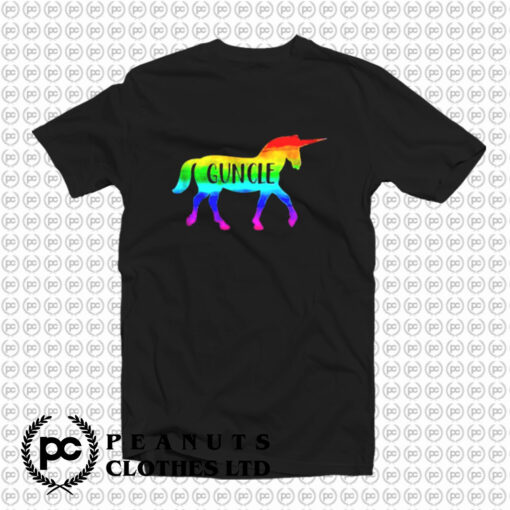 Proud Guncle Unicorn T Shirt