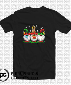 Quarantine Christmas Gnome Wearing Mask T Shirt