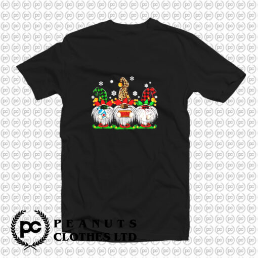 Quarantine Christmas Gnome Wearing Mask T Shirt