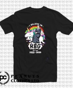 RBG Ruth Bader Ginsburg Riding Unicorn T Shirt