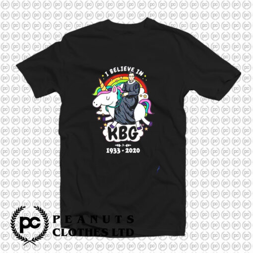 RBG Ruth Bader Ginsburg Riding Unicorn T Shirt