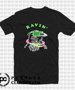 Rave Party Neon Bird Funny T Shirt