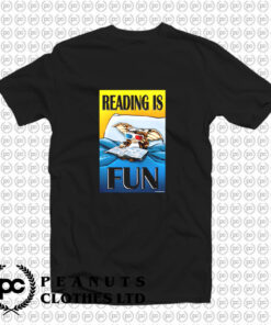 Reading Gremlins Monster Horror Movie T Shirt