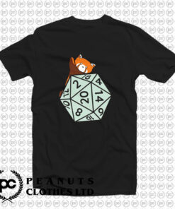 Red Panda Surprise Dice T Shirt