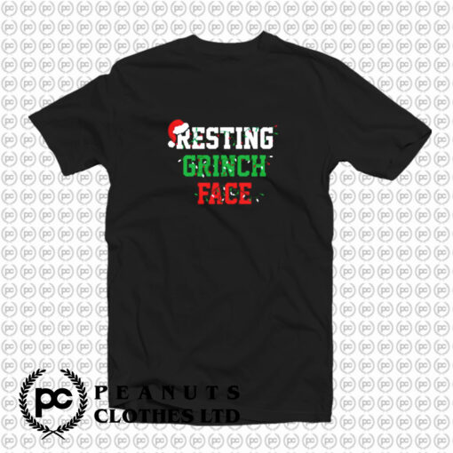 Resting Grinch Face T Shirt