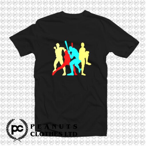 Retro Baseball Poses T Shirt