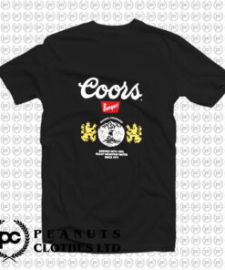 Retro Coors Beer T Shirt