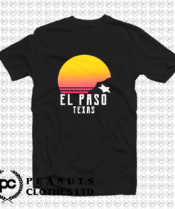 Retro El Paso Texas Sunset T Shirt