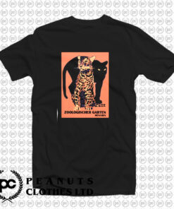 Retro vintage Munich Zoo big cats T Shirt