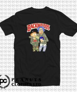 Rick and Morty Backwoods weed T Shirt