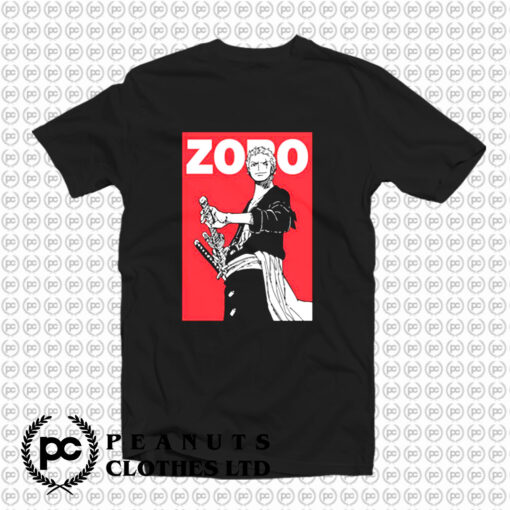 Roronoa Zoro Samurai Manga T Shirt