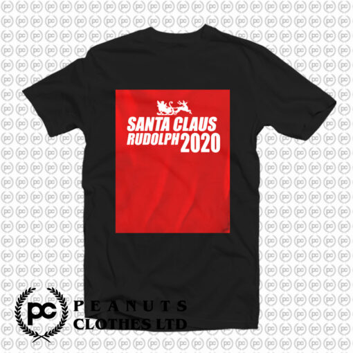 Santa Rudolph the Red Nosed Reindeer T Shirt