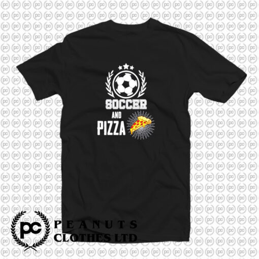 Soccer Pizza T Shirt