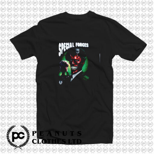 Special Forces Military Devil Vintage T Shirt