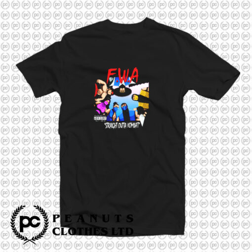 Straight Outta Kombat Game T Shirt